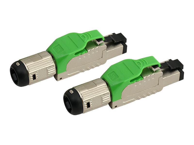 How suitable is Cat.6A Field Termination Plug in high-density wiring environments?