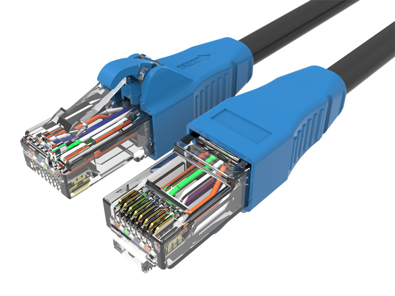 Unshielded U/UTP CAT.6A EASY Patch Cord: Simplifying High-Speed Networking