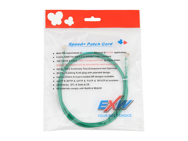 Shielded S/FTP 10G CAT.6A Patch Cord