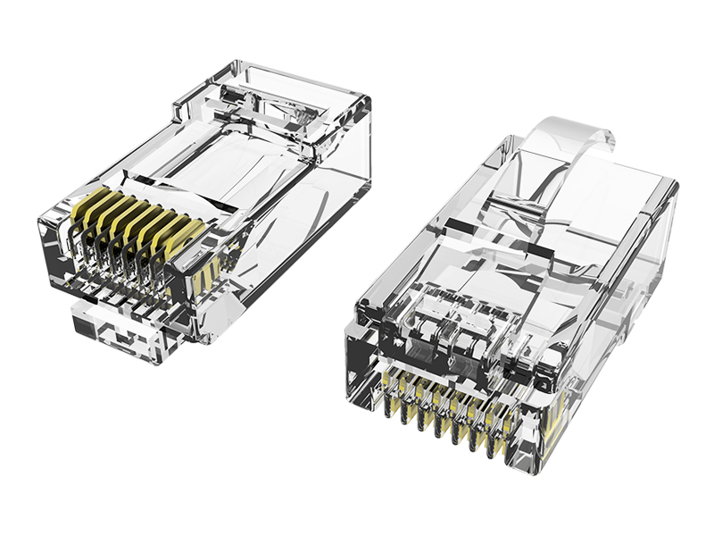 Unshielded Cat.6 Arch Latch Modular Plug 