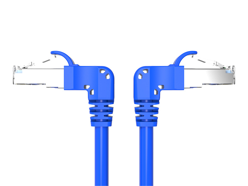 Shielded 90 Degree Angled Patch Cord