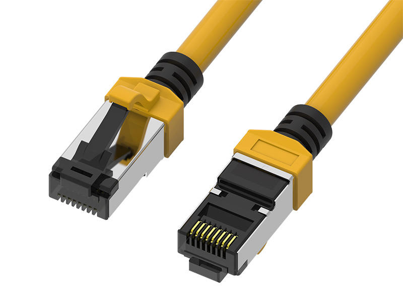 Shielded F/UTP CAT.5E Dual Color Patch Cord 