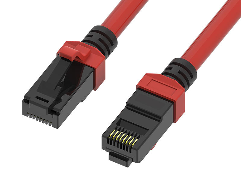 What are the features of an unshielded U/UTP CAT.6 dual color patch cord?