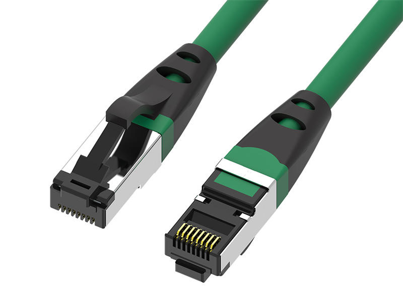 Shielded S/FTP CAT.6 Dual Color Patch Cord 