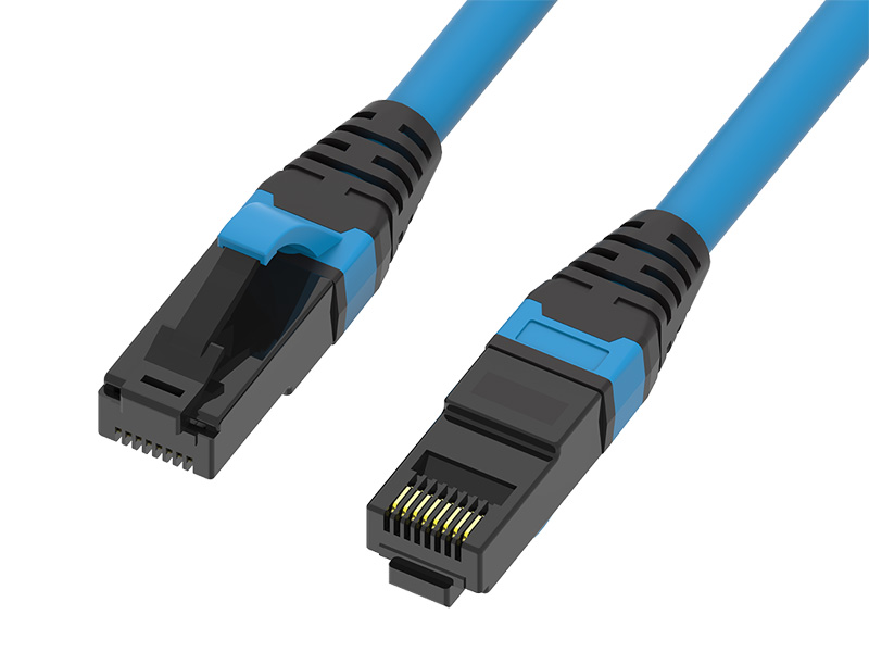Cat.6 Dual Color U/UTP Patch Cord | Gigabit RJ45 Ethernet Cable for Color-Coded Cabling Cat.6 Dual Color U/UTP Patch Cord | Gigabit RJ45 Ethernet Cable for Color-Coded Cabling