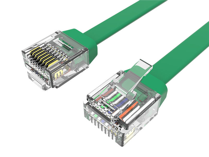 Unshielded U/UTP CAT.5E Flat Patch Cord