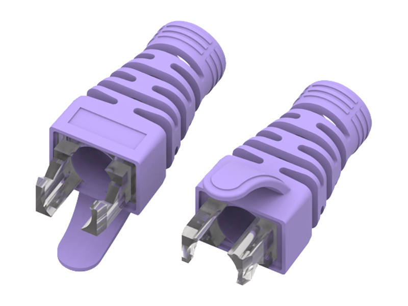02-107-105 PC+PVC RJ45 Strain Relief