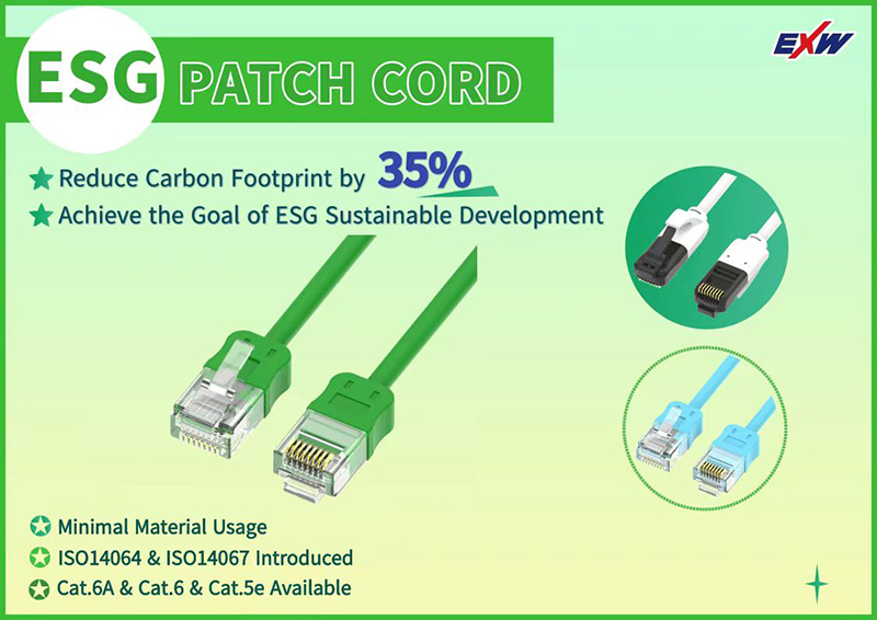 EXW's Journey in ESG - Episode 3: How ISO 14067 Powers Our 35% Carbon Reduction with ESG Patch Cords