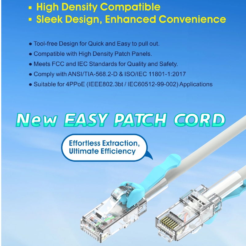 Introducing EXW’s New EASY PATCH CORD 
